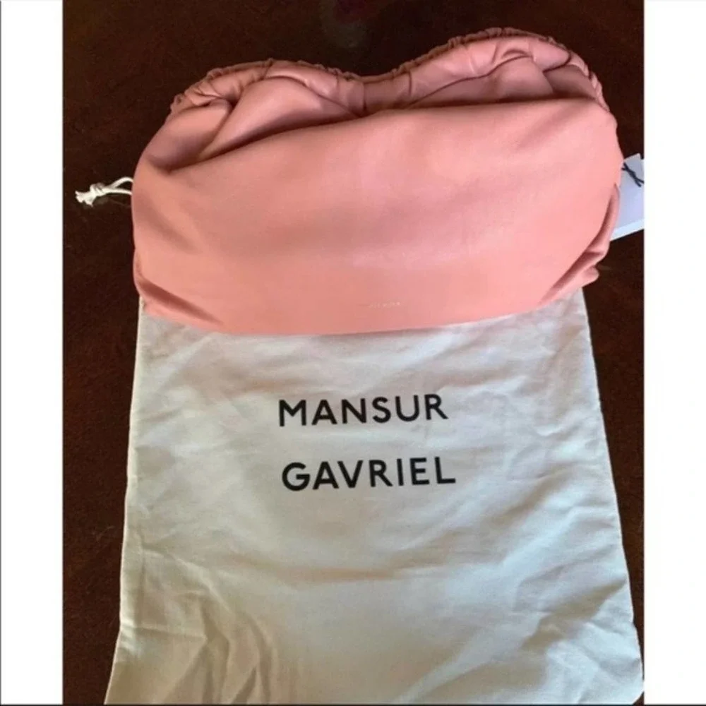 NWT Mansur Gavriel Cloud Clutch Bag - Picture 7 of 8